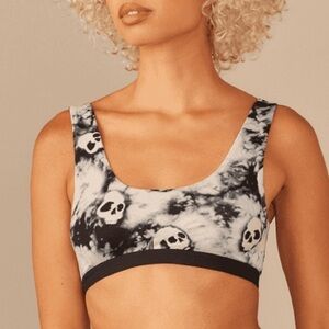 NWOT MeUndies Black and White Bralette Intimates & Sleepwear SZ S